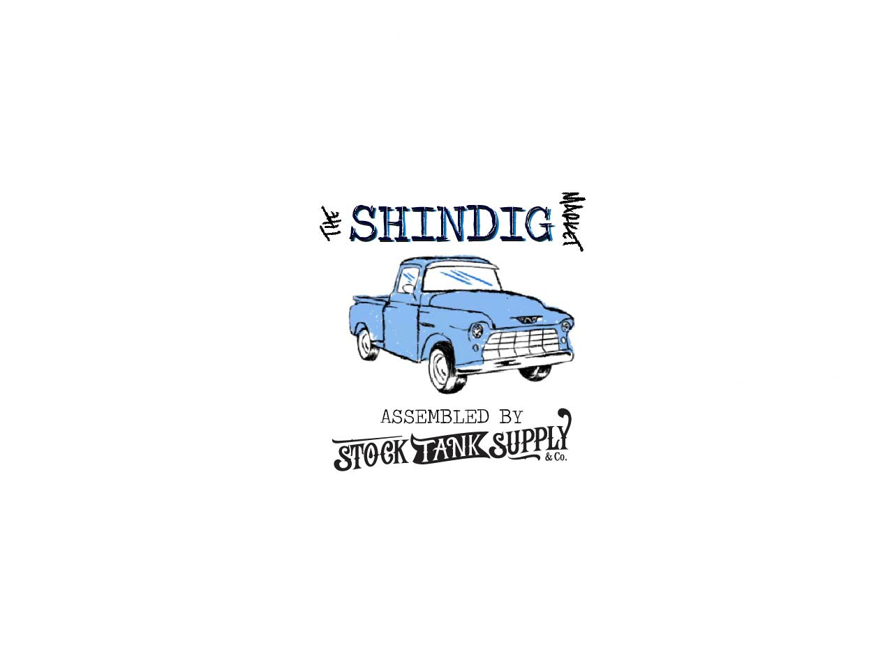 THE SHINDIG - OUTDOOR 18 x 20 - SINGLE - WITH CLASSIC CAR